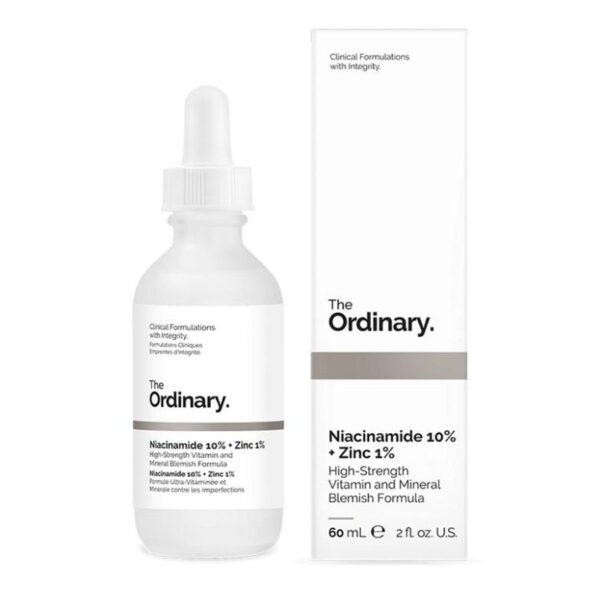 Serum The Ordinary Niacinamide 10% + Zinc 1% hỗ trợ dưỡng ẩm ngừa viêm