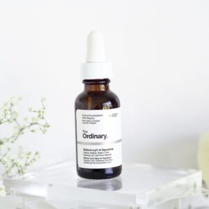 Serum The Ordinary Retinol 0.5% in Squalane hỗ trợ trẻ hóa da