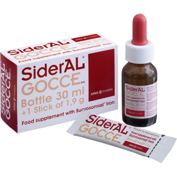 Sideral Gocce bổ sung sắt cho trẻ từ 0 - 3 tuổi