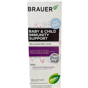 Siro Brauer Immunity Hỗ Trợ Tăng Sức Đề Kháng Cho Bé