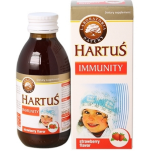 Siro Hartus Immunity Hỗ Trợ Miễn Dịch Cho Trẻ Từ 4 Tháng Tuổi