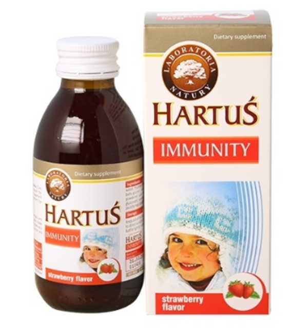 Siro Hartus Immunity Hỗ Trợ Miễn Dịch Cho Trẻ Từ 4 Tháng Tuổi