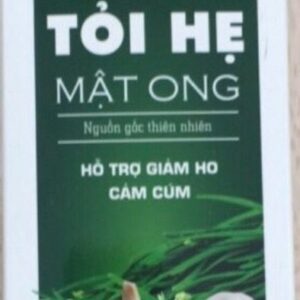 Siro ho tỏi hẹ mật ong- Hỗ trợ giảm ho, cảm cúm (100ml)