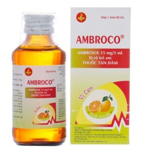 Siro tan đờm Ambroco (60ml)- Điều trị bệnh hô cấp, mãn tính