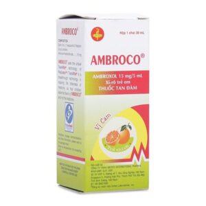 Sirô tan đờm Ambroco dành cho trẻ em (30ml)- Xuất xứ Mỹ