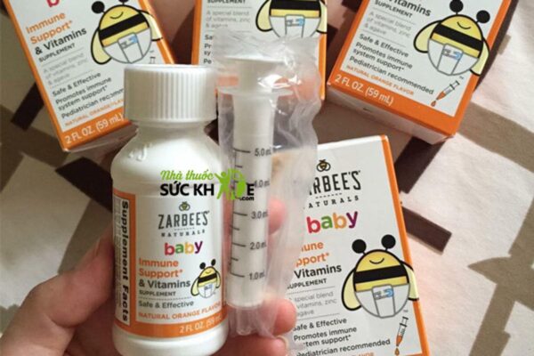 Siro Zarbee's Baby cho bé từ 2 tháng tuổi của Mỹ