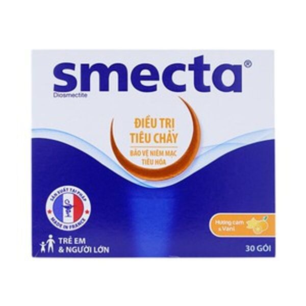 Smecta - Thuốc trị tiêu chảy cấp, bảo vệ niêm mạc tiêu hóa