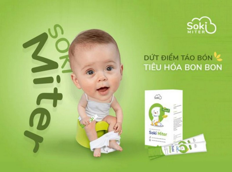 Bột hòa tan Soki Miter cải thiện tình trạng táo bón