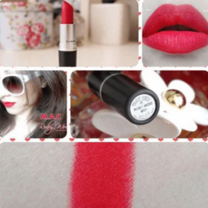 Son Mac Ruby Woo -  sắc đỏ cực chuẩn, lâu phai