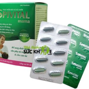 Spivital mama - Tảo thưc vật bổ sung dinh dưỡng cho bà bầu