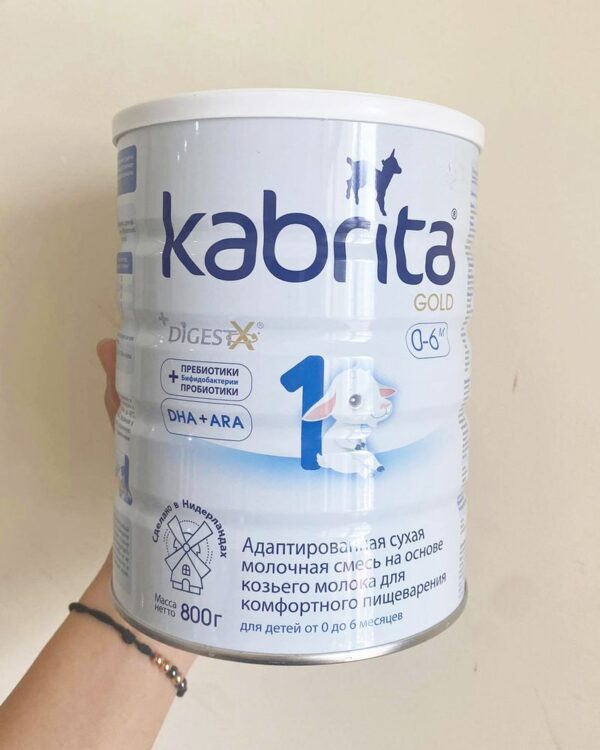 Sữa dê Kabrita 1 cho bé từ 0 - 6 tháng tuổi của Nga