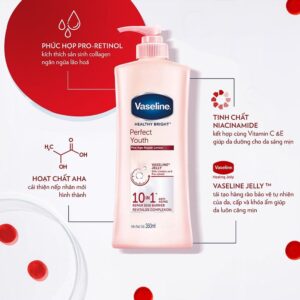 Sữa Dưỡng Thể Trẻ Hóa Da Vaseline Perfect Youth