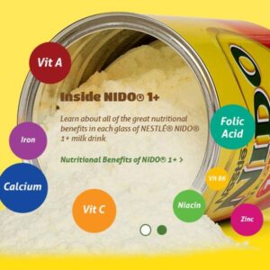 Sữa Nido Kinder 1+ (chống táo bón) 800g