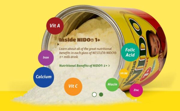 Sữa Nido Kinder 1+ (chống táo bón) 800g