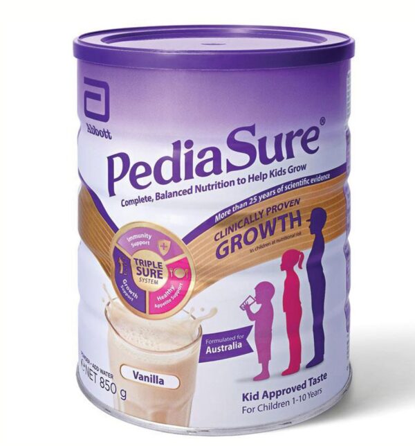 Sữa PediaSure Úc cho trẻ từ 1 - 10 tuổi