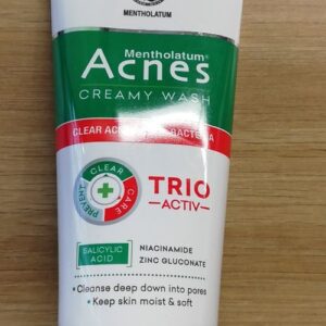 Sữa rửa mặt Acnes Creamy Wash ngăn ngừa mụn