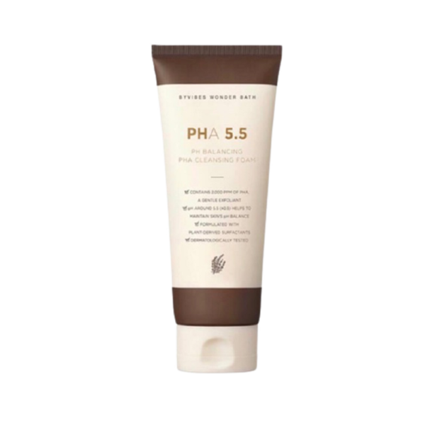 Sữa rửa mặt Byvibes Wonder Bath PHA 5.5 PH Balancing Cleansing Foam