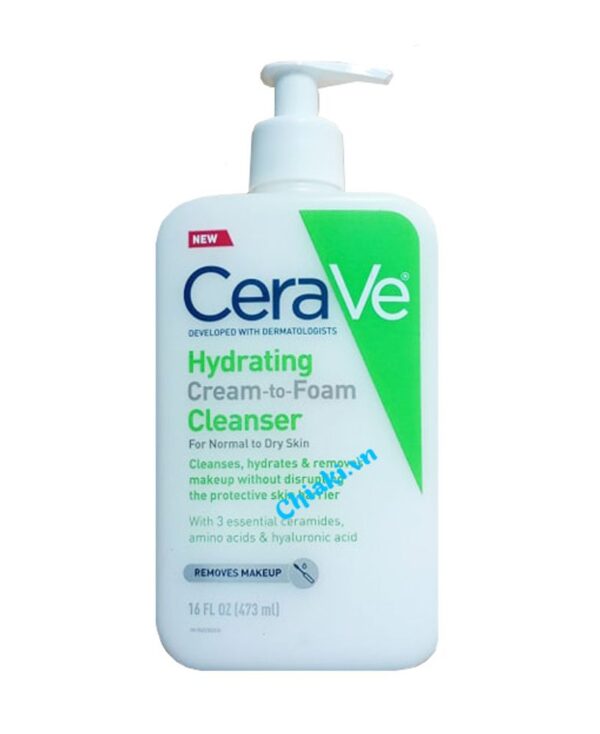 Sữa rửa mặt CeraVe Hydrating Cleanser