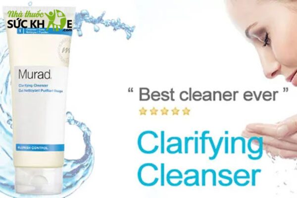 Sữa rửa mặt cho da mụn Murad Clarifying Cleanser