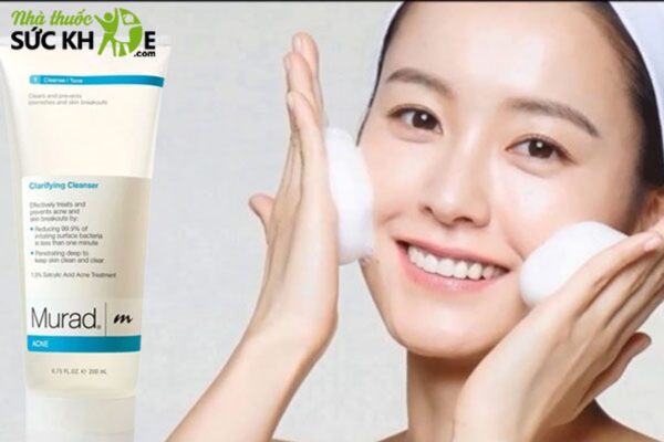 Sữa rửa mặt cho da mụn Murad Clarifying Cleanser