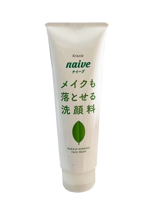 Sữa Rửa Mặt Naive Chiết Xuất Trà Xanh Nhật Bản 120g