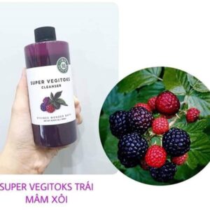 Sữa rửa mặt rau củ hỗ trợ thải độc Super Vegitoks Cleanser