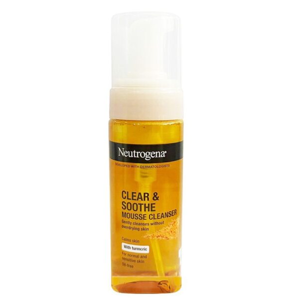 Sữa rửa mặt tạo bọt Neutrogena Curcuma Clear từ nghệ