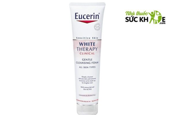 Sữa rửa mặt trắng da Eucerin White Therapy Cleansing Foam