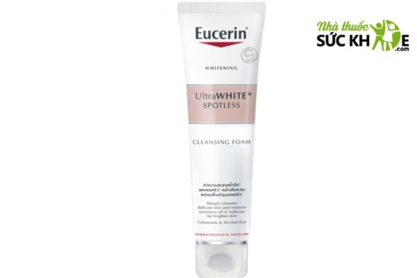 Sữa rửa mặt trắng da Eucerin White Therapy Cleansing Foam