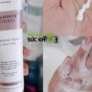 Sữa rửa mặt trắng da Eucerin White Therapy Cleansing Foam