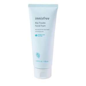 Sữa rửa mặt hỗ trợ cải thiện mụn Innisfree Bija Trouble Facial Foam