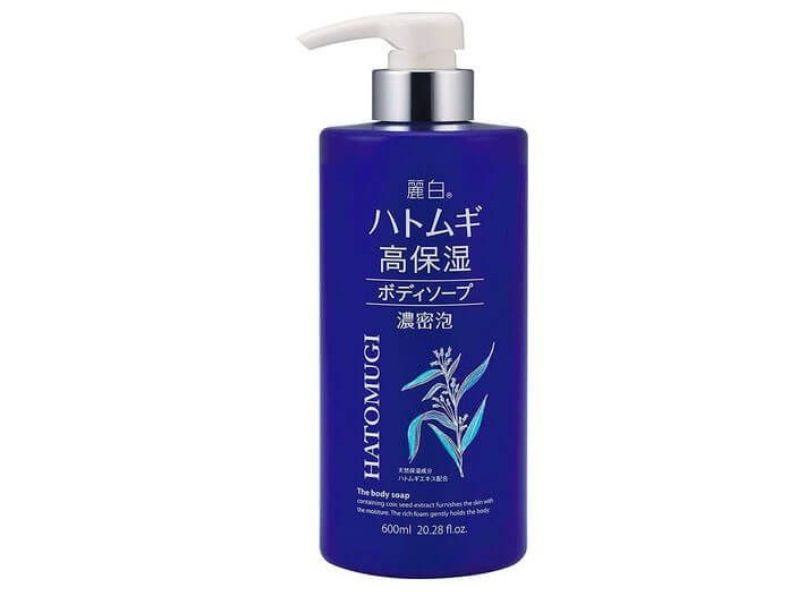 Hatomugi Body Soap của Nhật Bản có khả năng dưỡng ẩm tốt