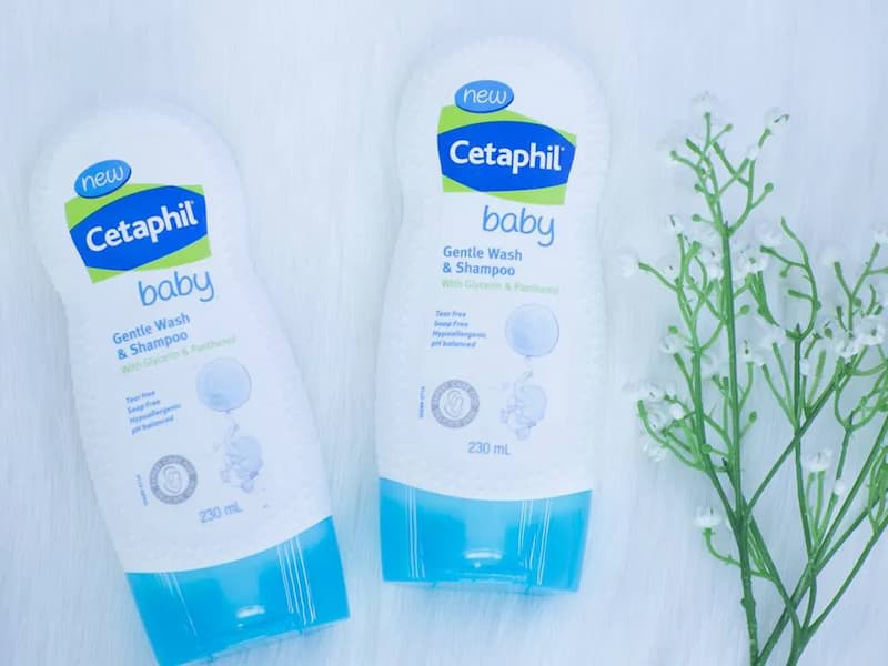 Sữa tắm gội dành cho trẻ sơ sinh Cetaphil Baby