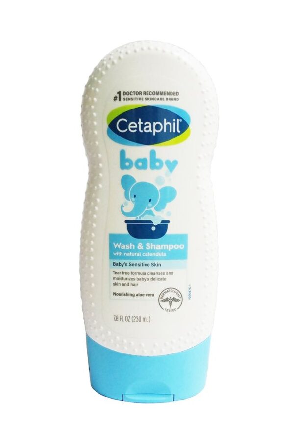 Sữa tắm, gội toàn thân Cetaphil cho bé 230ml