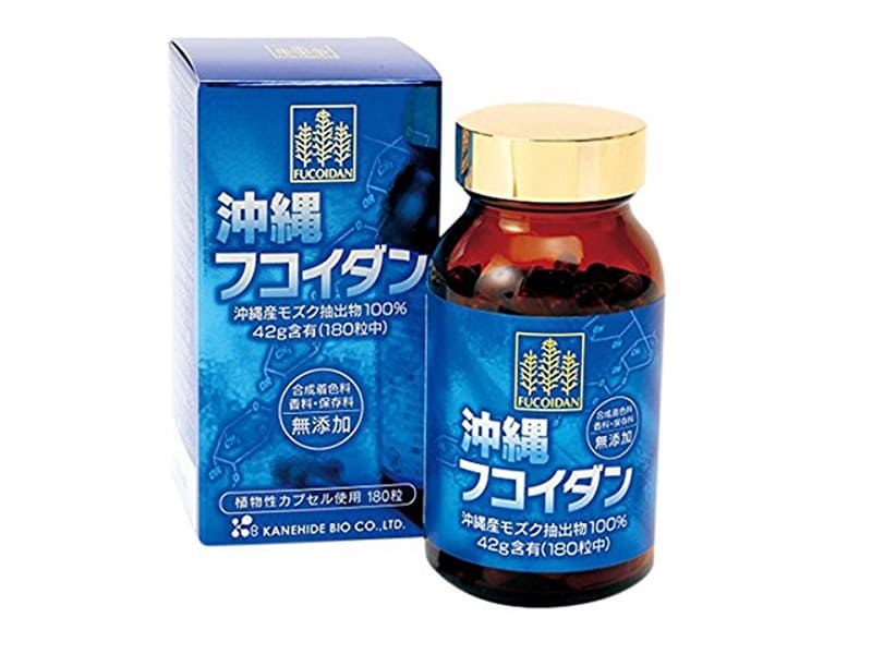 Viên uống tảo xanh Nhật Bản Okinawa Fucoidan của Kanehide