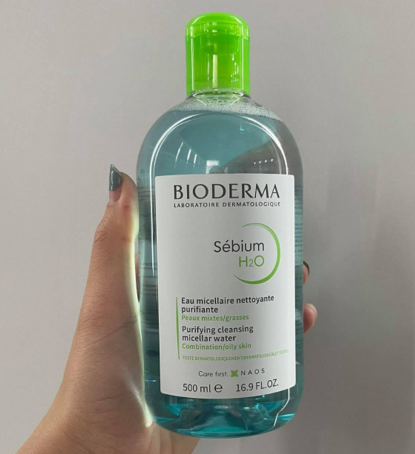 Tẩy trang Bioderma Crealine H2O cho da thường, khô, nhạy cảm