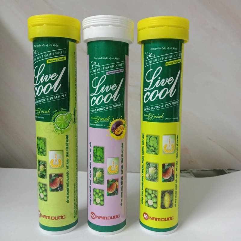 Viên sủi thanh nhiệt Livecool