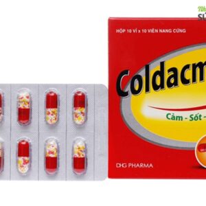 Thuốc Coldacmin Flu trị cảm, sốt, sổ mũi- DHG