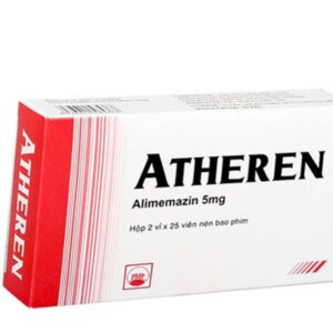 Thuốc điều trị dị ứng hô hấp Atheren 5mg(2 vỉ x 25viên/ hộp)