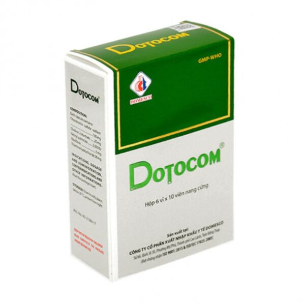 Thuốc điều trị nhức mỏi mắt, viêm giác mạc Dotocom 100mg