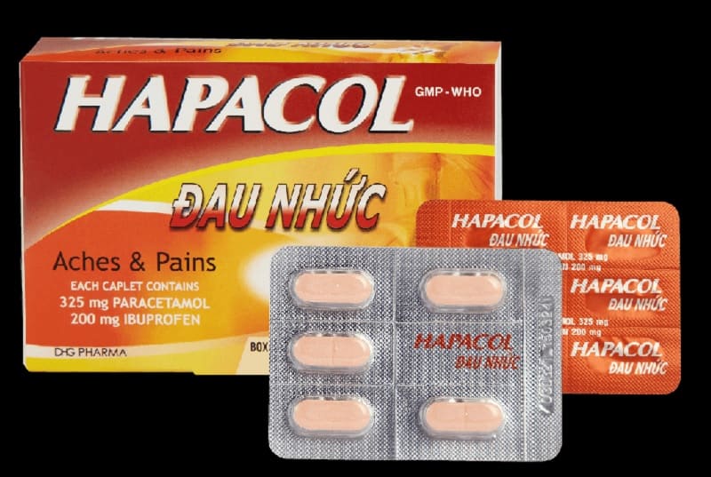 Paracetamol điều trị các triệu chứng giảm đau, hạ sốt và chống viêm