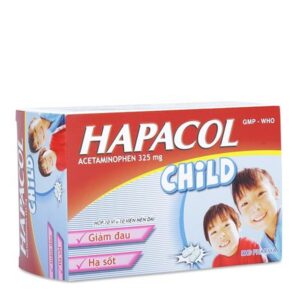 Thuốc giảm đau hạ sốt Hapacol Child 325g(hộp 10vỉ x 10 viên)