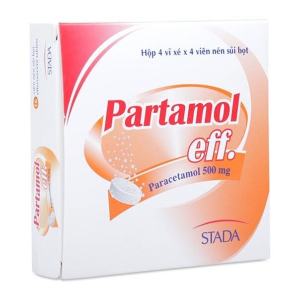 Thuốc giảm đau và hạ sốt Partamol 500mg- Xuất xứ Đức