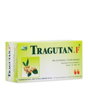 Thuốc giảm ho Tragutan.F (3 vỉ x 10 viên/hộp)