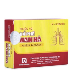 Thuốc ho bổ phế Nam Hà viên ngậm ( 12 viên/ hộp)