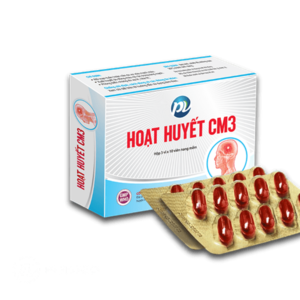 Thuốc hoạt huyết Cm3- Phúc Vinh (3 vỉ x 10 viên/ hộp)