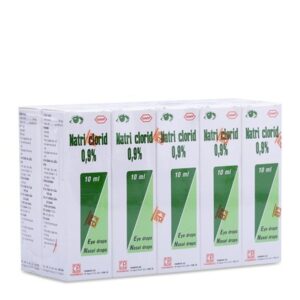 Thuốc nhỏ mắt, mũi Natri Clorid 0.9%