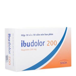 Thuốc trị đau đầu, đau răng, đau xương khớp Ibudolor (200mg)