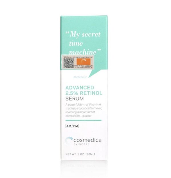 Tinh chất dưỡng da Cosmedica Advanced Retinol Serum 2.5%