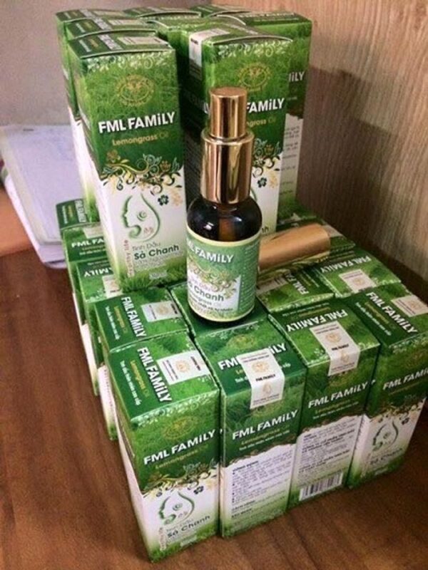 Tinh dầu sả chanh FML Family đuổi muỗi, côn trùng 30ml